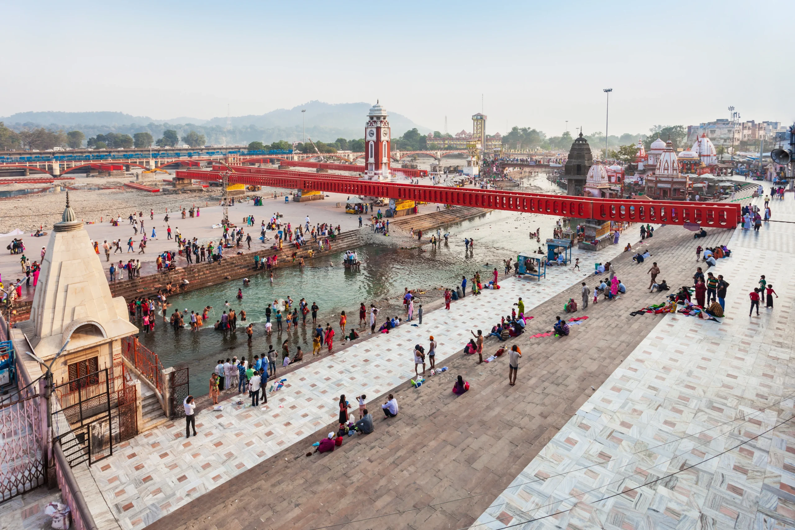 Har Ki Pauri ghats beside the Ganga in Haridwar