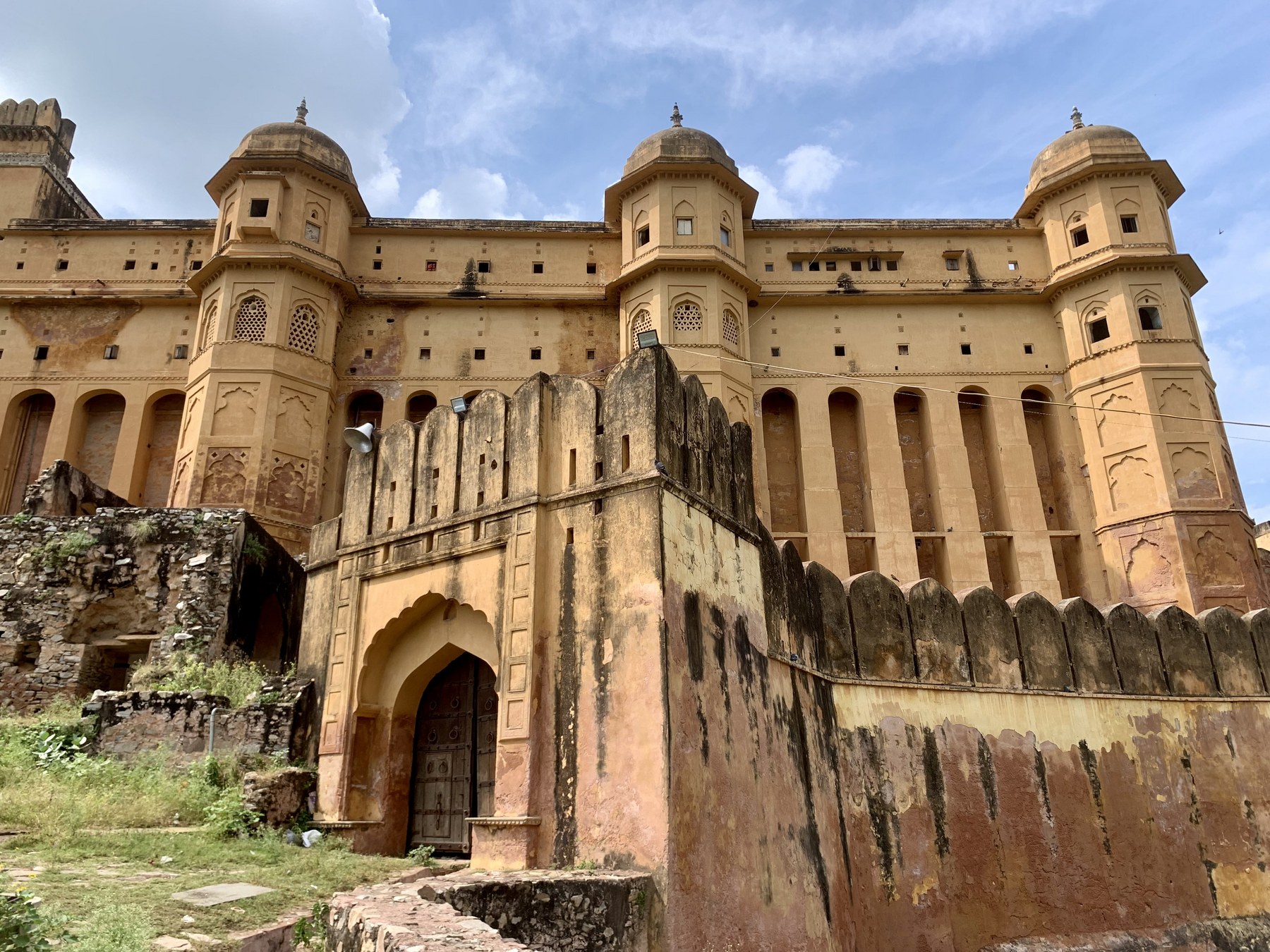 Palace architecture in Jaipur