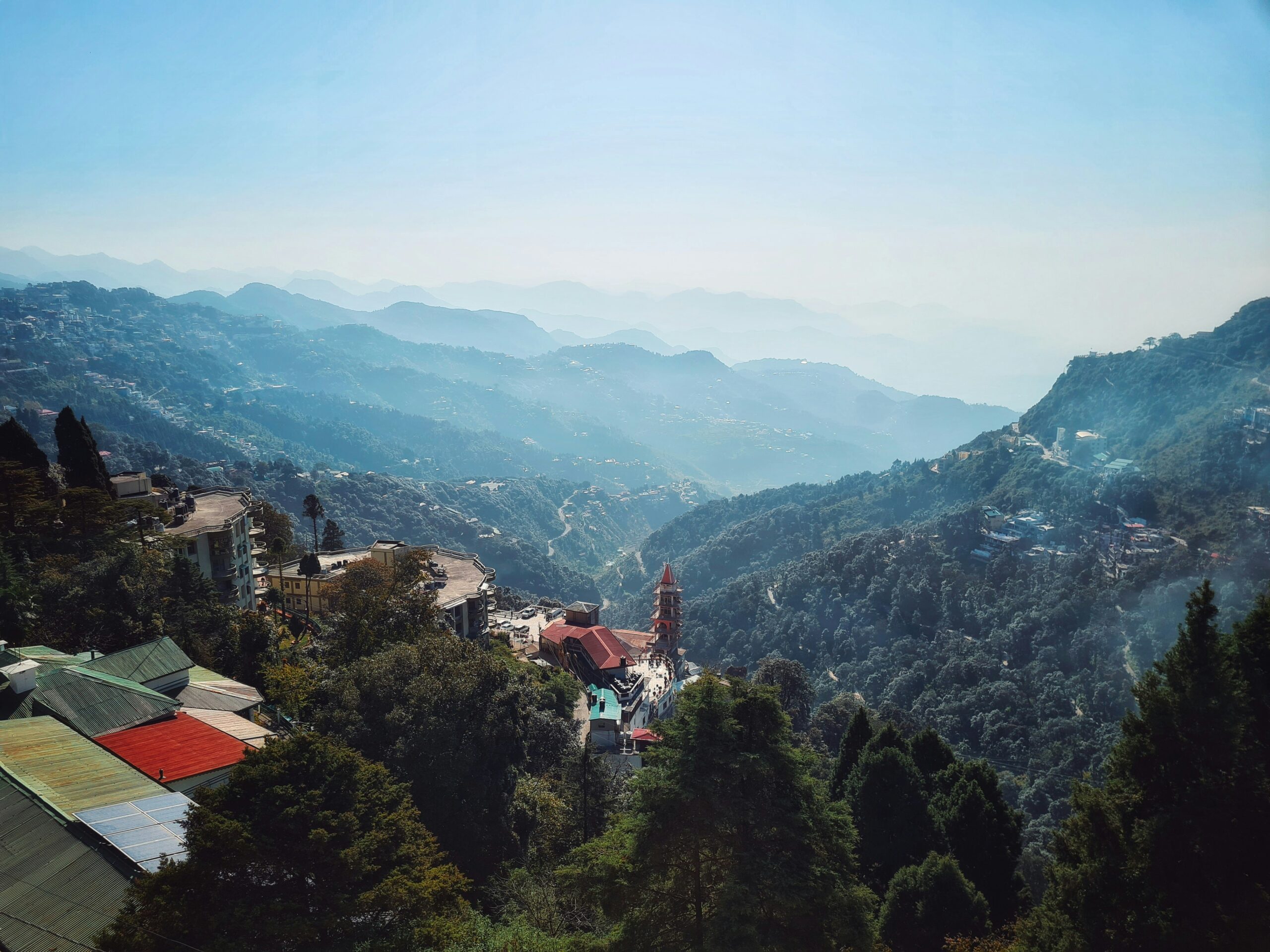 Mountain view from Mussoorie